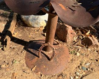 Vintage Tractor Seat Stool