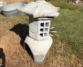 Vintage Three foot tall and very heavy Pagoda