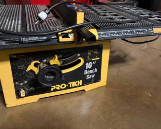 10" Bench Saw by Pro-Tech