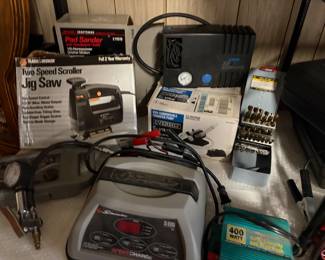 Hand Tools, Battery Chargers, Saws and more