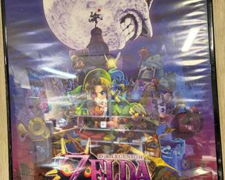 Vintage Nintendo The Legend of Zelda Majora's Mask Poster