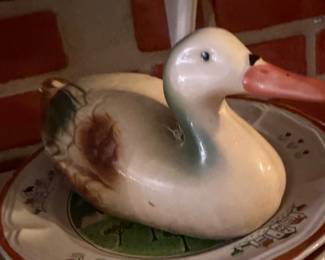 Vintage Ceramic Duck Made in Brazil