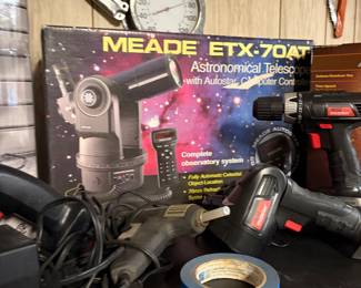 Astronomical Telescope in box