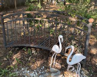 Cast Iron Garden Bridge