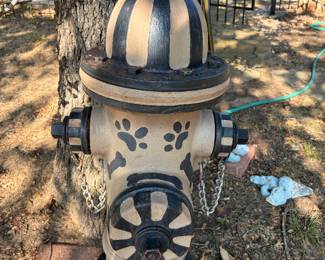 Hand Painted Fire Hydrant (one of a kind)