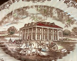 Johnson Brothers Heritage Hall Southern Plantation Serving Platter