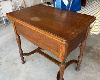 Antique sewing table 