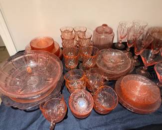 Pink Depression Glass
