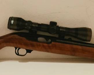 RUGER CARBINE 44 MAGNUM W/ SCOPE