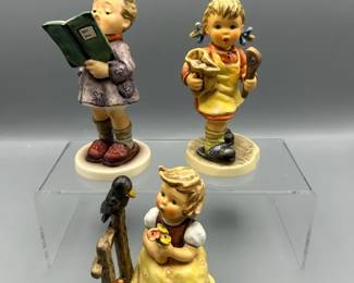 4 HummelGoebel Figurines