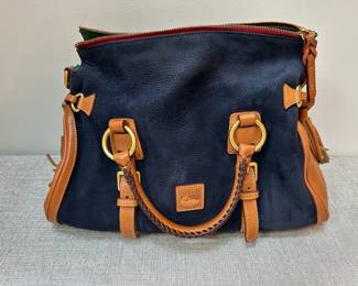 Dooney  Bourke Nubuck Leather Jones Satchel