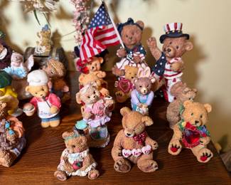 Miniature Teddy Bear Figurines