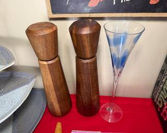 Wooden Salt and Pepper Grinders