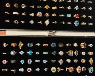 144 Gold Rings