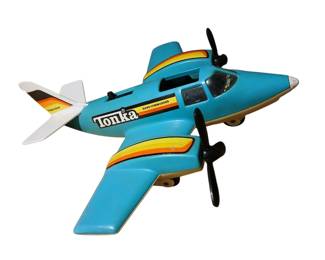 Plastic vintage 1979 Tonka plane