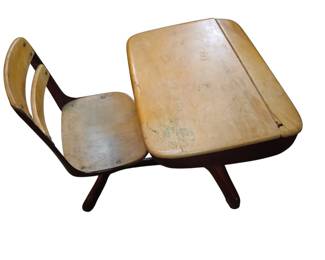 Vintage child's desk