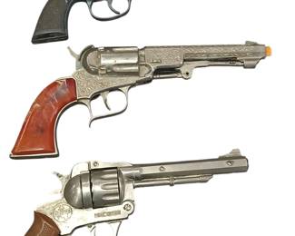 Toy cap guns including Hubley