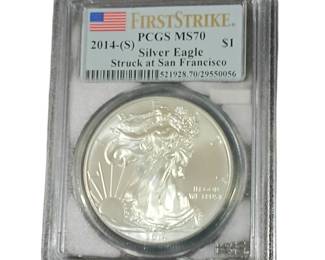 First Strike 2014 S Silver Eagle