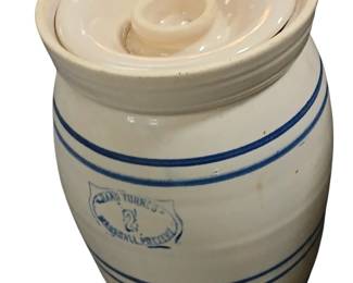 Marshall Pottery number 2 crock churn