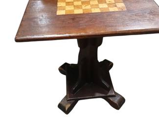 Hand made chess table