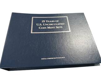 25 Years Uncirculated Mint sets