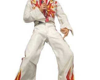 Large Elvis rubber doll
