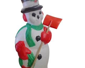 Snow Man blow mold