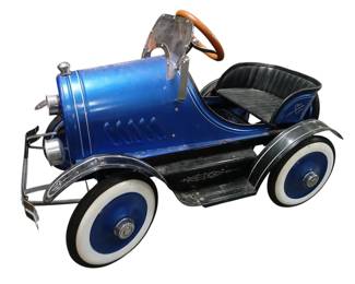 Blue Pedal car