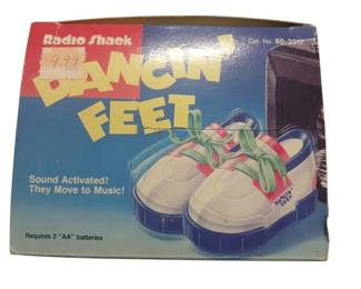 Radio Shack Dancing feet