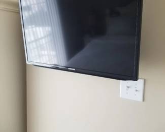 TV with bracket
