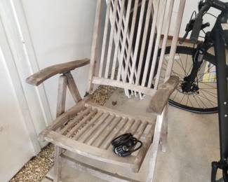 Teak chair