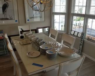 Dining set seats 6