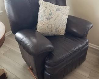 Leather La-Z-Boy recliner - 2 available