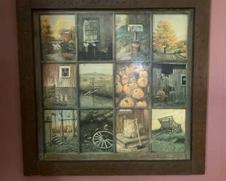Rustic Farm Style Hanging Art