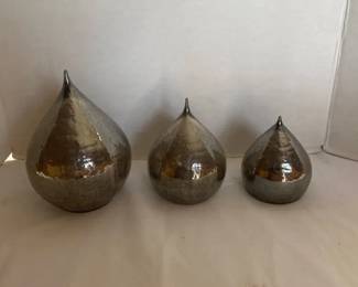 Tear Drop Shaped Glaze Decor