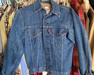 Bedroom 2: vintage Levi’s jacket