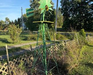 Outside: windmill