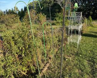 Outside: shepherd hooks