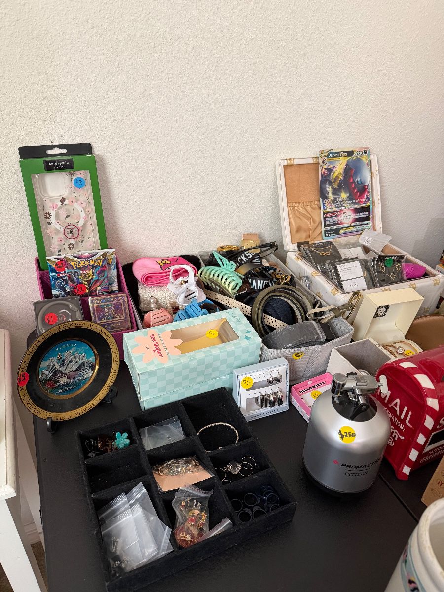 Jewelry, belts, Citizen watch, accessories