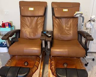 Pedicure chairs