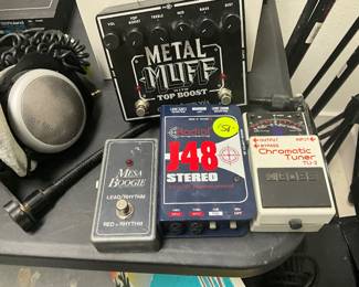 Guitar pedals 