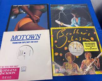 Vinyl record collection 