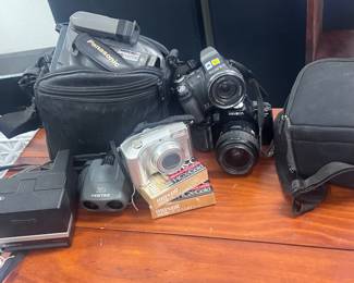 Vintage cameras 