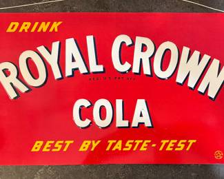 Antique advertising sign
