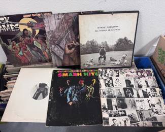 Huge vinyl record collection 