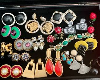 Vintage costume jewelry 