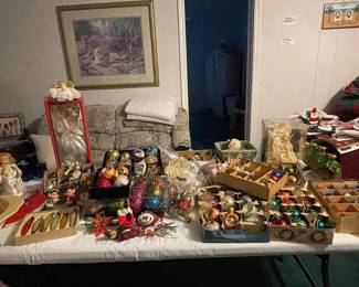 Load of Christmas decor