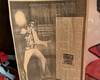 Elvis Collection - pictures, posters, movies, albums, 45s, etc