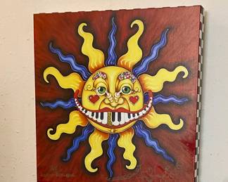 Jamie Hayes, piano mouth painting