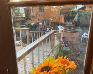 Patio items for sale